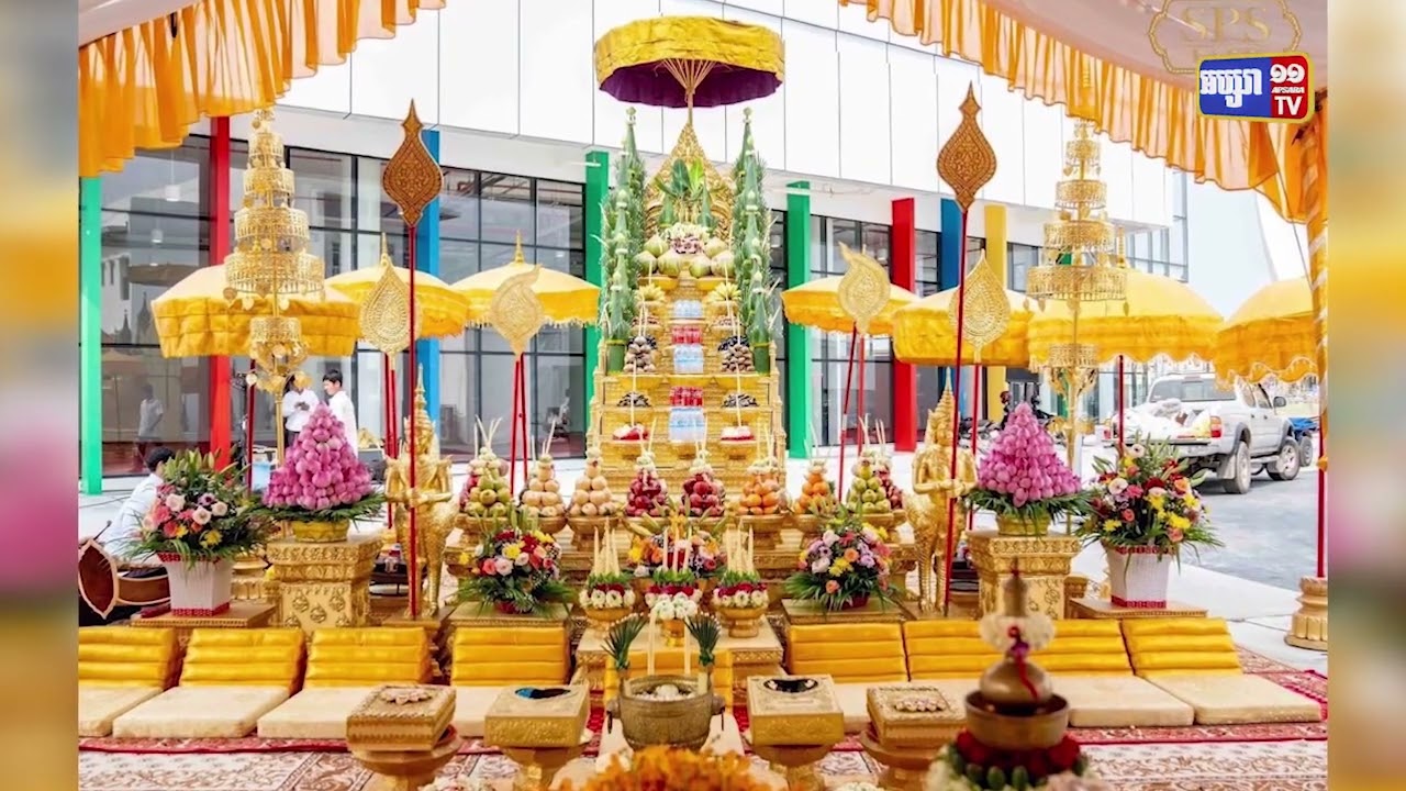 ភូមិកីឡាទទួលអត្តពលិក និងគណៈប្រតិភូចូលរួមកីឡាដាក់សម្ពោធ (Video Inside)