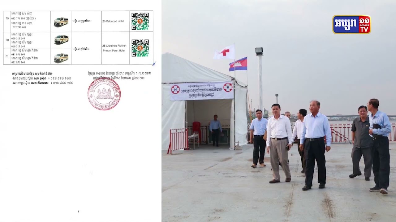ក្រសួងសុខាភិបាលត្រៀមមន្ទីរពេទ្យ ដើម្បីជួយផ្តល់សេវាការពារសុខភាព និងសង្គ្រោះបន្ទាន់ (Video Inside)