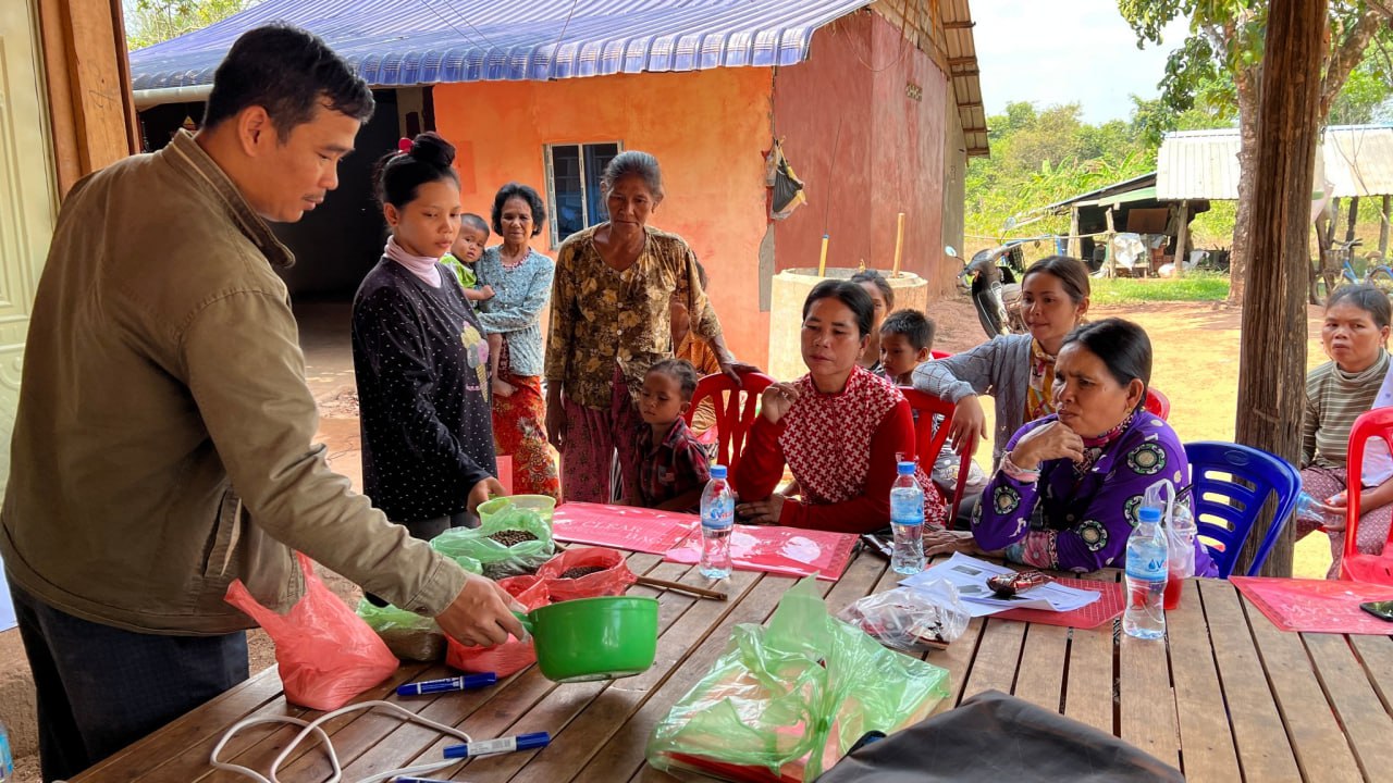 អង្គការ WCS បានបណ្តុះបណ្តាលការចិញ្ចឹមត្រីនៅក្នុងស្រះដល់កសិករ ដើម្បីកាត់បន្ថយការនេសា​ទ​នៅក្នុងតំបន់អភិរក្ស