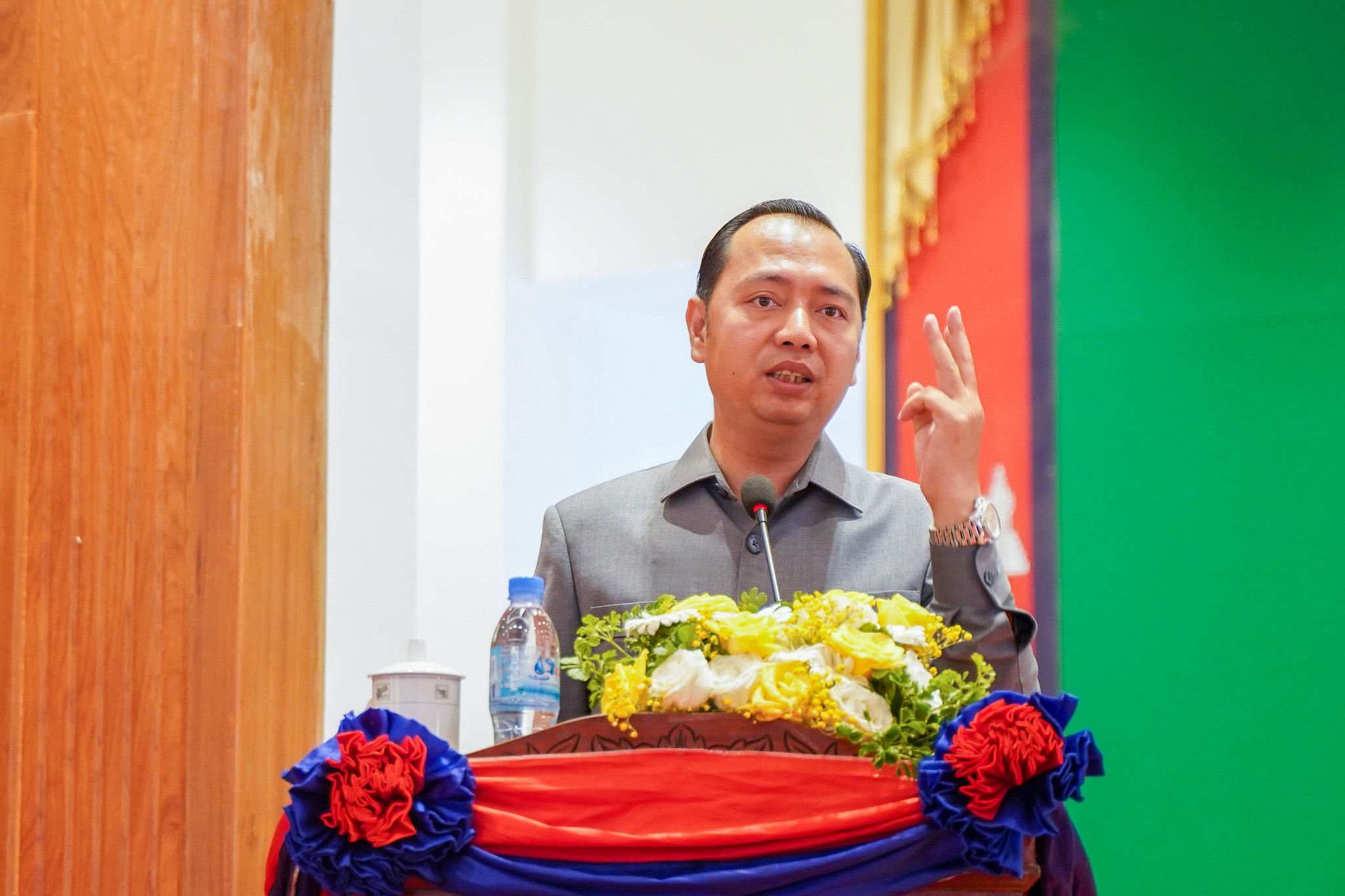 ក្រសួងបរិស្ថាន អង្គការដៃគូ អាជ្ញាធរមូលដ្ឋាន និងប្រជាពលរដ្ឋ រួមគ្នាដង្ហែដើម្បីលុបបំបាត់ការដាក់អន្ទាក់និងបញ្ឈប់ការជួញដូរសត្វព្រៃខុសច្បាប់ នៅខេត្តកោះកុង