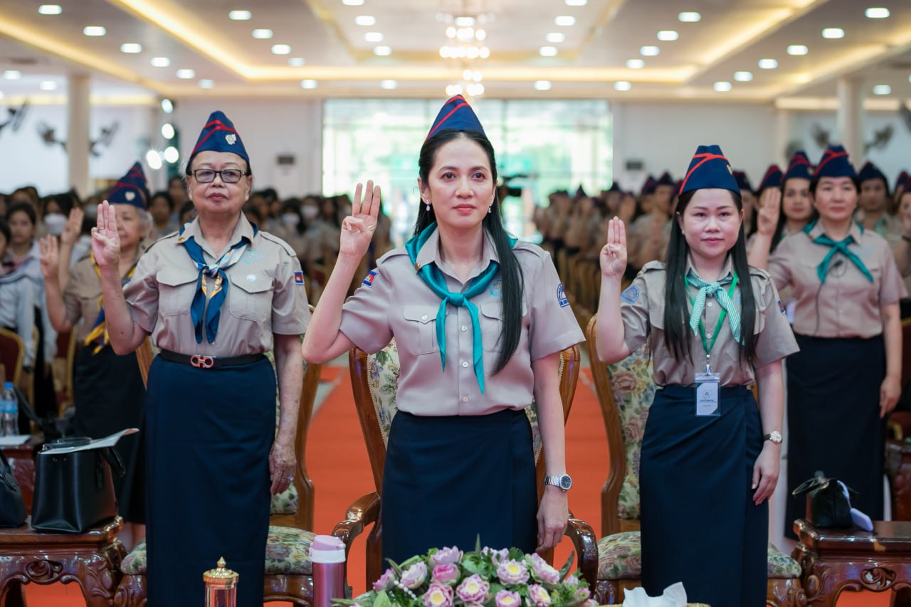 សមាគមកាយឫទ្ធិនារីកម្ពុជា បានរៀបចំពិធីសច្ចាបញ្ចូលសមាជិកថ្មី លើកទី៦ នៅខេត្តបាត់ដំបង
