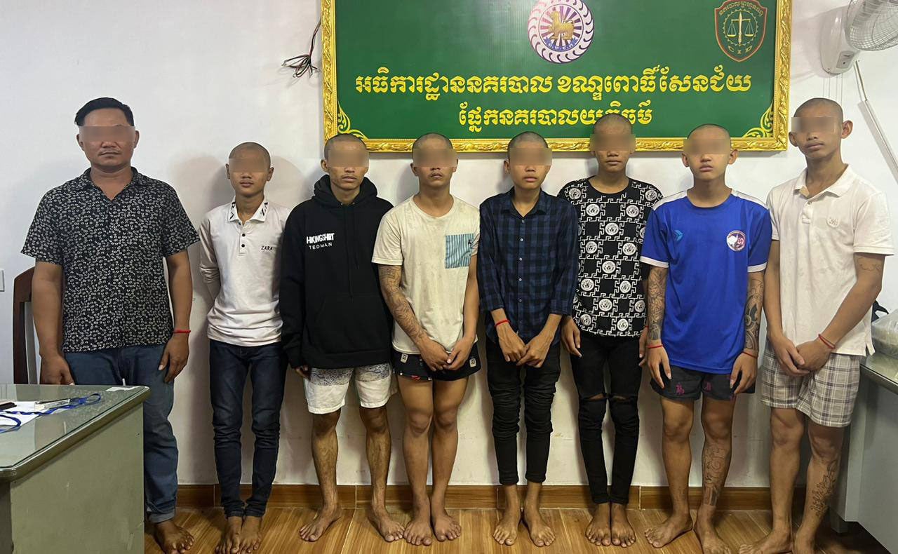 កម្លាំងនគរបាលបង្ក្រាបក្រុមចោកាប់ប្លន់ម៉ូតូ និងអ្នកទទួលផលចោរកម្មសរុប ០៩នាក់ជាបន្តបន្ទាប់
