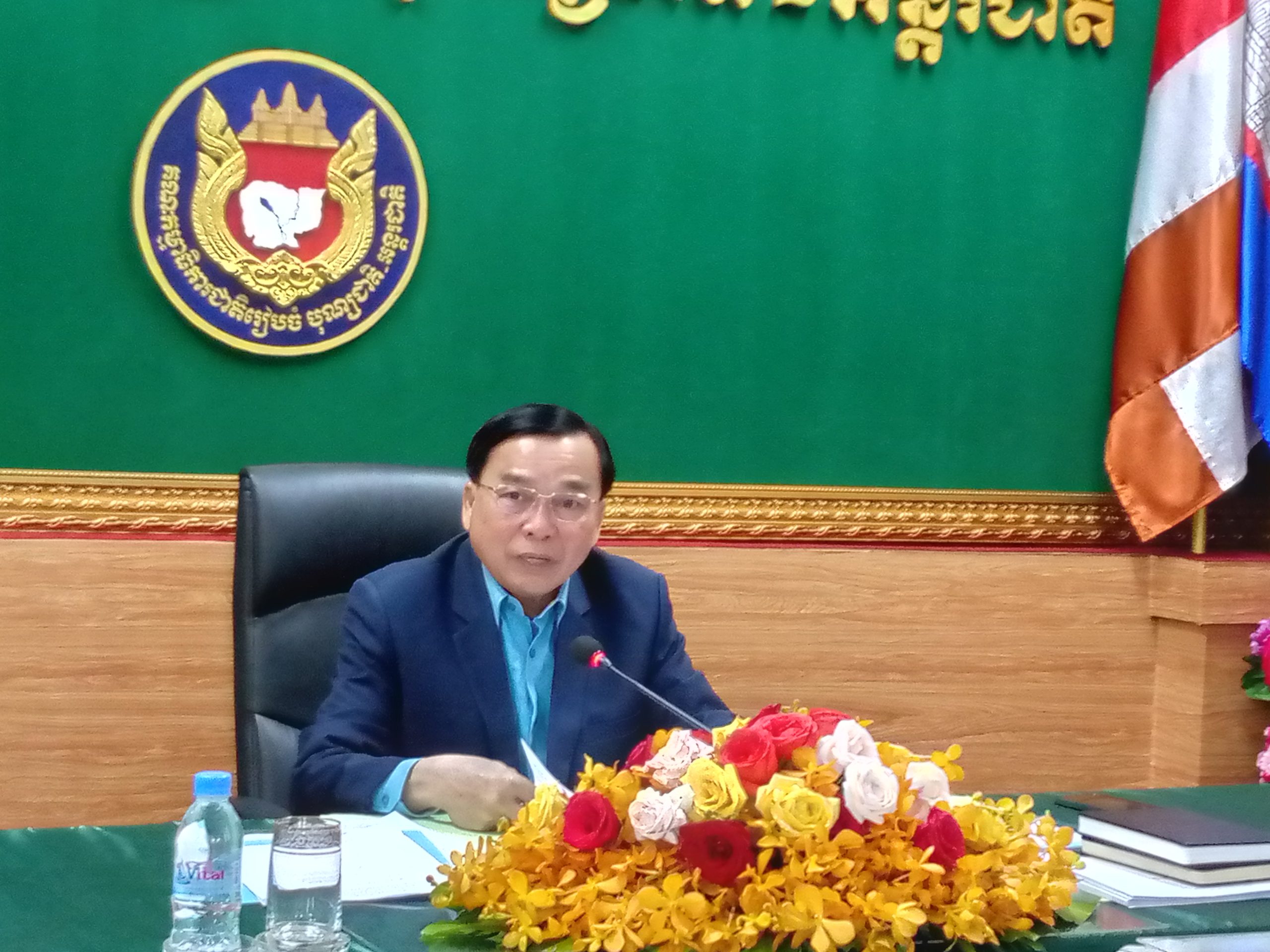 កិច្ចប្រជុំត្រៀមលក្ខណៈ រៀបចំព្រះរាជពិធីបុណ្យចម្រើនព្រះជន្ម សម្តេចព្រះមហាក្សតី នរោត្ដម មុនិនាថ សីហនុ គម្រប់ព្រះជន្ម ៨៧ យាងចូល ៨៨ ព្រះវស្សា