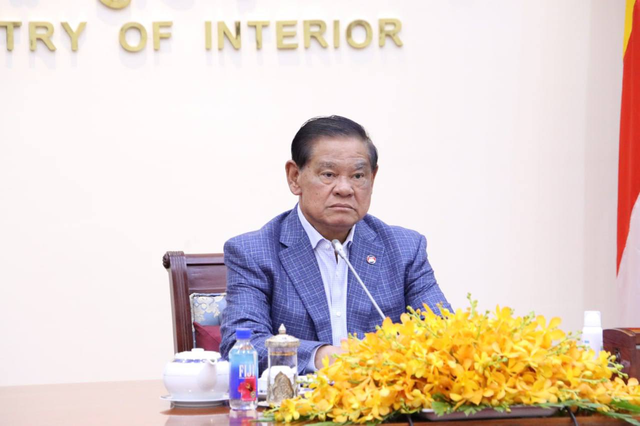 រដ្ឋមន្រ្តីក្រសួងមហាផ្ទៃ ចាត់ទុកប្រជាការពារមានសារសំខាន់ក្នុងការចូលរួម ពង្រឹងសន្តិសុខ សណ្តាប់ធ្នាប់សាធារណៈនៅទូទាំងប្រទេស