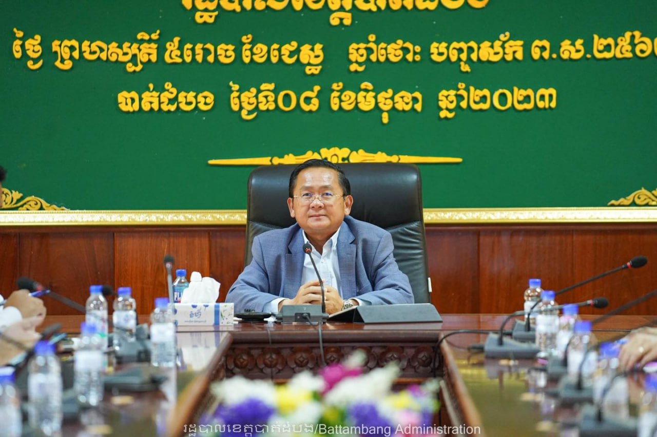 រដ្ឋបាលខេត្តបាត់ដំបង នឹងចាត់មន្រ្តីជំនាញពិភាក្សាជាមួយដៃគូអន្តរជាតិលើគម្រោងកសាងស្ថានីយប្រព្រឹត្តិកម្មគ្រប់គ្រងភក់បង្គន់