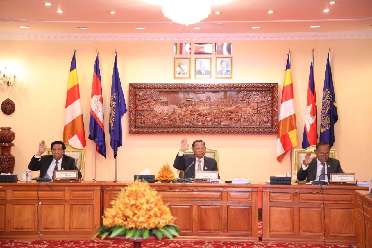 ព្រឹទ្ធសភាបន្តសម័យប្រជុំដើម្បីពិនិត្យ និងឱ្យយោបល់លើរបៀបវារៈសំខាន់ចំនួន២ នៅថ្ងៃទី១៣ មិថុនា