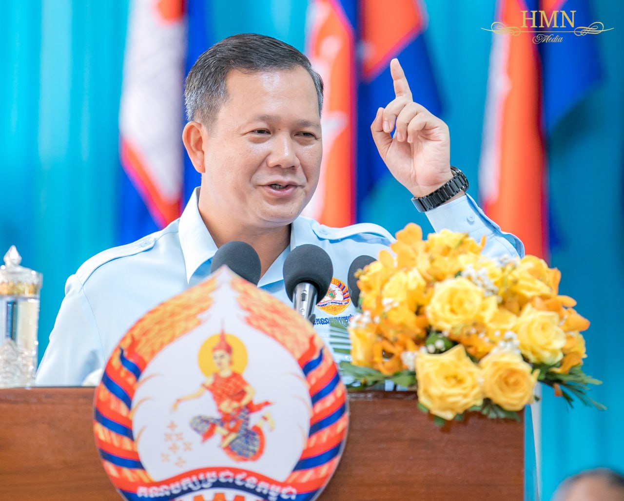 ឯកឧត្តម បណ្ឌិត ហ៊ុន ម៉ាណែត ៖ កម្ពុជា គឺជាប្រទេសប្រជាធិបតេយ្យសេរីពហុបក្ស ហើយប្រជាពលរដ្ឋជាម្ចាស់ប្រទេស មានសិទ្ធិជ្រើសរើសអ្នកដឹកនាំរបស់ខ្លួនតាមរយៈការបោះឆ្នោត