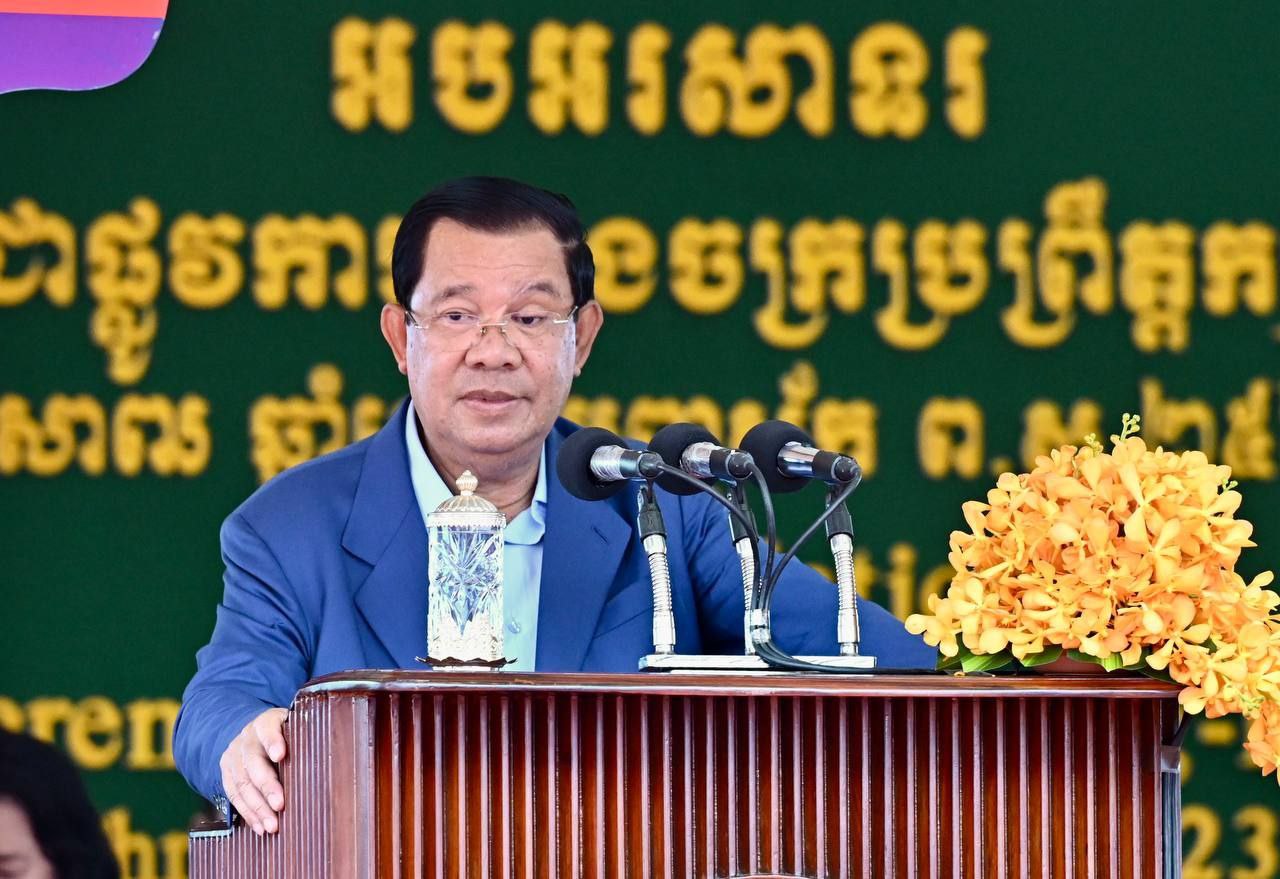 ព្រឹកនេះ សម្ដេចតេជោ ហ៊ុន សែន អញ្ជើញពិធីសម្ពោធដាក់ឱ្យប្រើប្រាស់ជាផ្លូវការ “អគារសាលាយុត្ដិធម្ម” របស់ក្រសួងយុត្តិធម៌