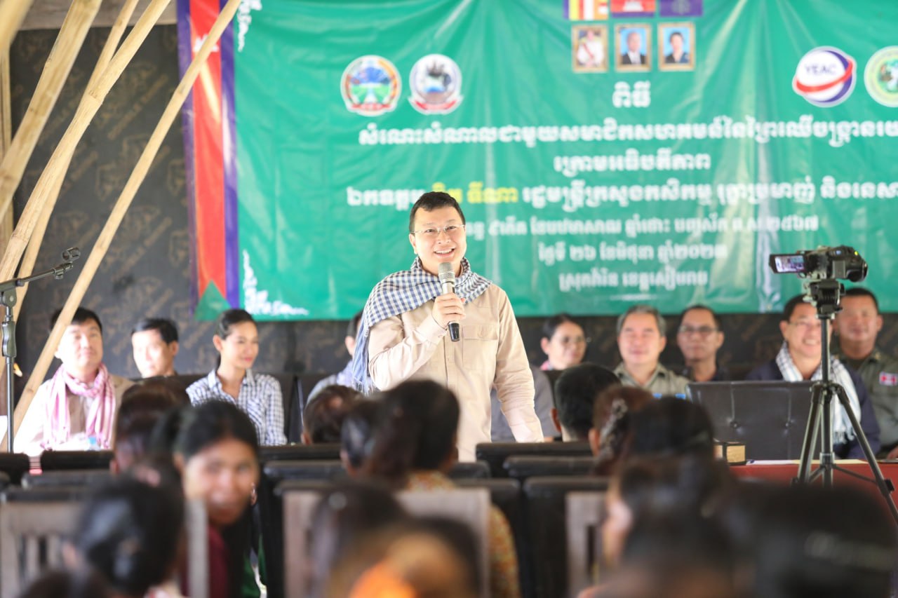 រដ្ឋមន្រ្តីក្រសួងកសិកម្មជំរុញឱ្យសហគមន៍ព្រៃឈើចង្រ្កាន្តរយ រៀបចំជាកញ្ចប់សេវាទេសចរណ៍ ដើម្បីទាញកំណើនទេសចរ