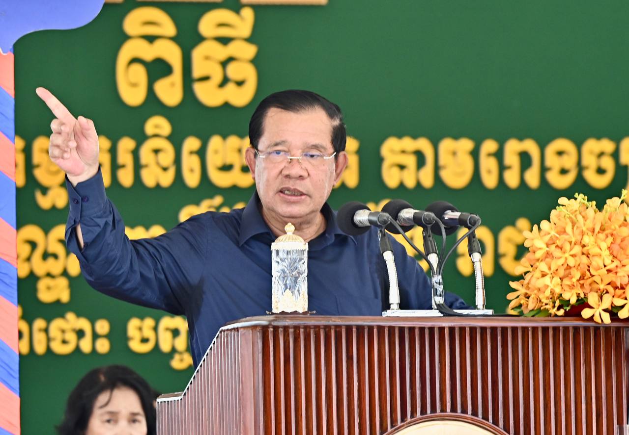 សម្តេចតេជោ ហ៊ុន សែន បញ្ជាដាច់ណាត់ឱ្យដាក់សំណាញ់មេឃ និងបាញ់កម្ទេចយន្តហោះគ្មានមនុស្សបើក ដែលចូលមកឈ្លានពានកម្ពុជា