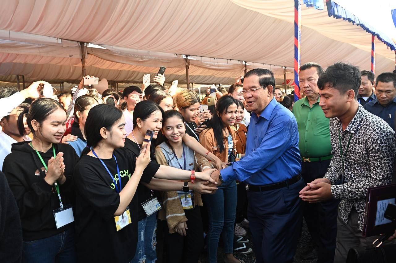 ព្រឹកនេះ សម្តេចតេជោ ហ៊ុន សែន អញ្ជើញជួបកម្មករ កម្មការីនីនៅខេត្តពោធិ៍សាត់