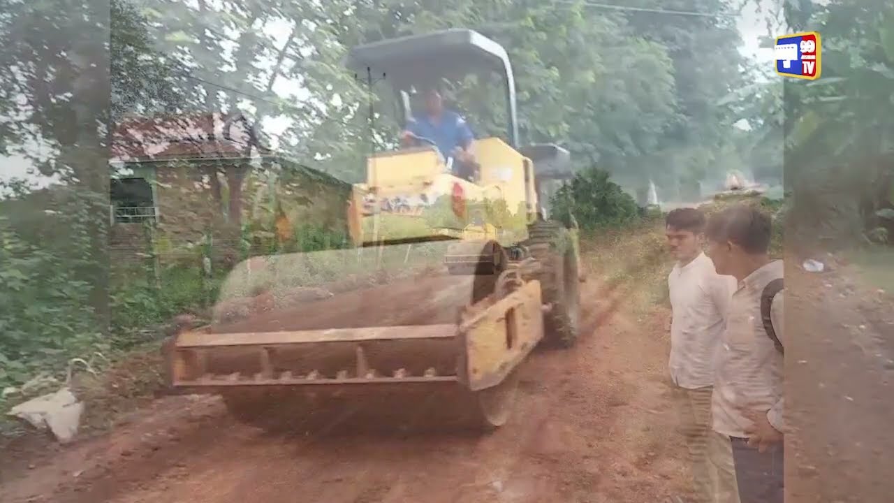 ស្រុកកំពង់ត្រឡាច ខេត្តកំពង់ឆ្នាំង ជួសជុលផ្លូវជូនពលរដ្ឋ (Video Inside)