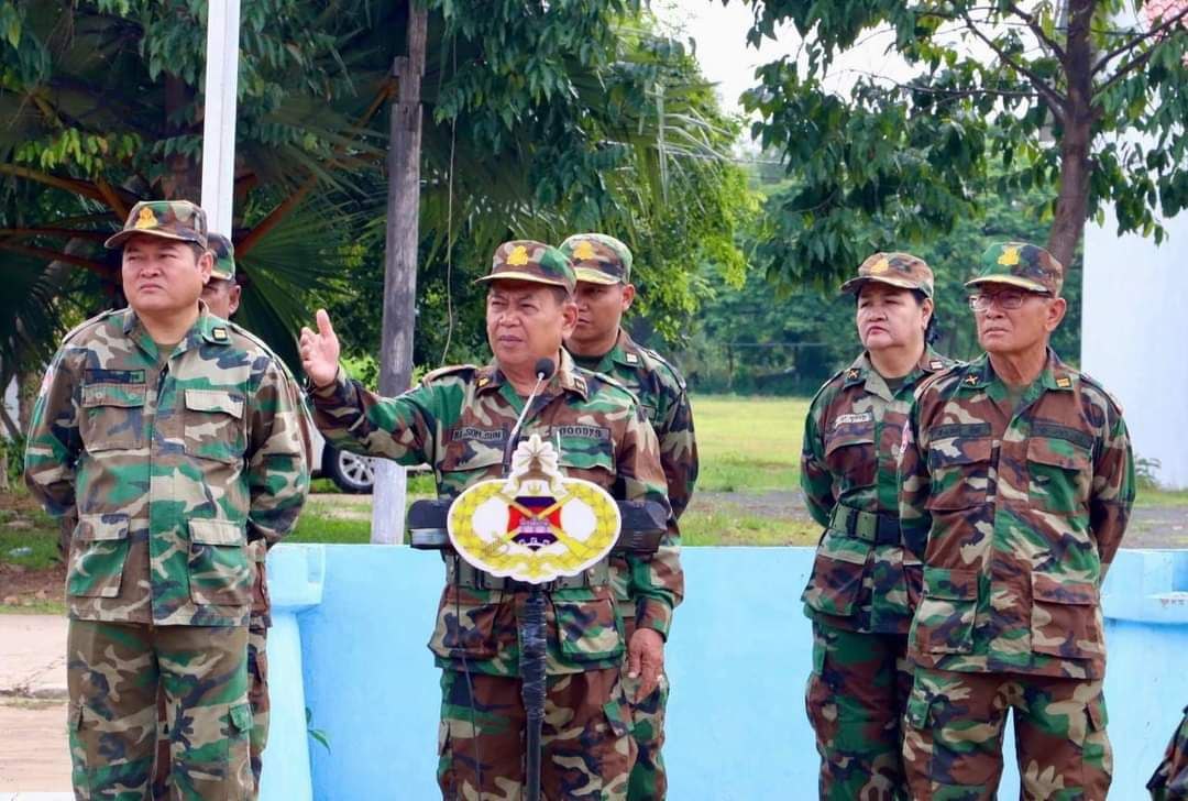 មេបញ្ជាការសឹករងកំពង់ធំ រំលឹកដល់កងកម្លាំងទាំងអស់ ត្រូវអនុវត្តឱ្យបានម៉ឺងម៉ាត់ ក្នុងនាមជាភ្នាក់ងារសន្តិសុខ ក្នុងដំណើរការបោះឆ្នោត