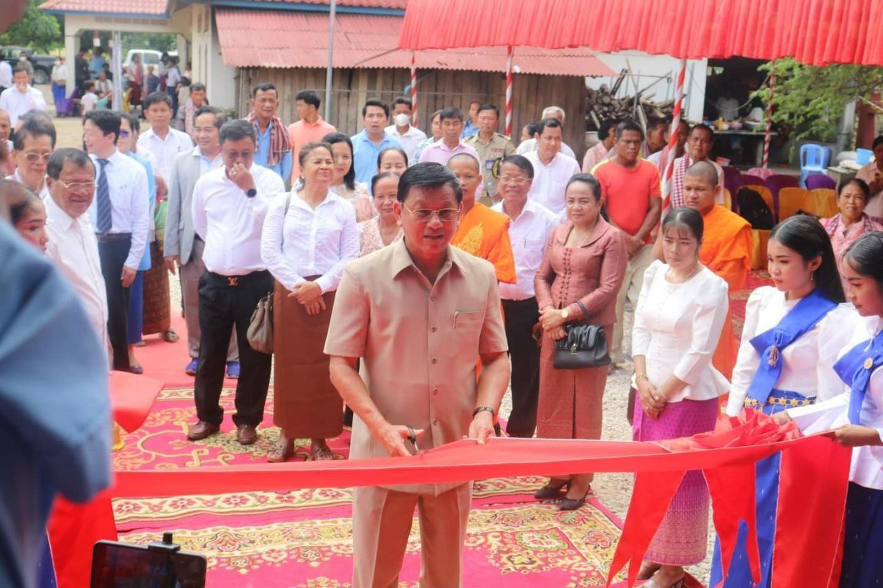 មណ្ឌលថែទាំមនុស្សចាស់ជរាដោយឥតគិតថ្លៃក្នុងស្រុកព្រះស្តេច ត្រូវបានដាក់ឲ្យប្រើប្រាស់ជាផ្លូវការ