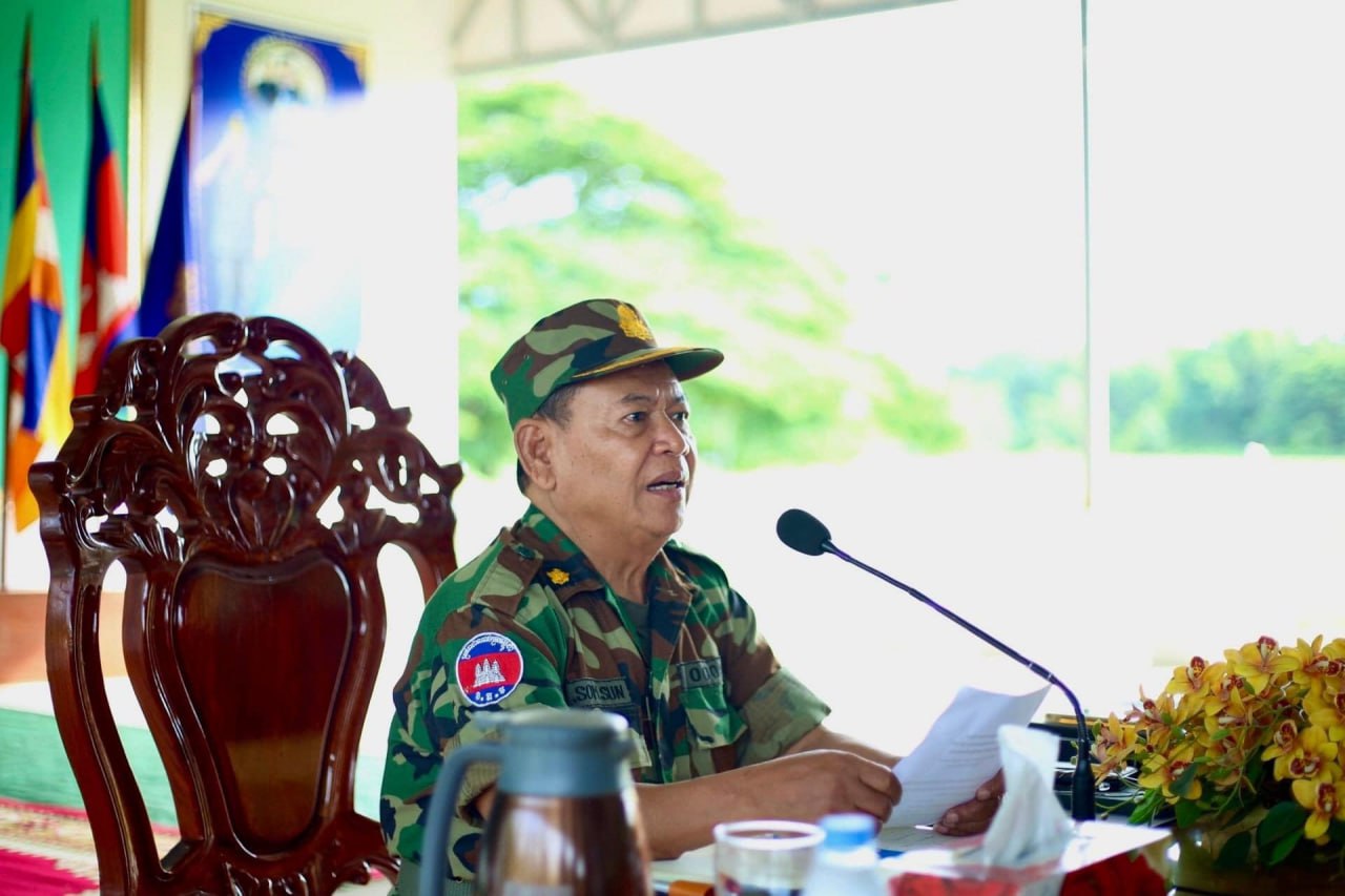 មេបញ្ជាការយោធាខេត្តកំពង់ធំ អំពាវនាវដល់យោធិន និងក្រុមគ្រួសារ អញ្ជើញទៅបោះឆ្នោតឱ្យបានគ្រប់ៗគ្នា នៅថ្ងៃទី២៣ ខែកក្កដា ឆ្នាំ២០២៣