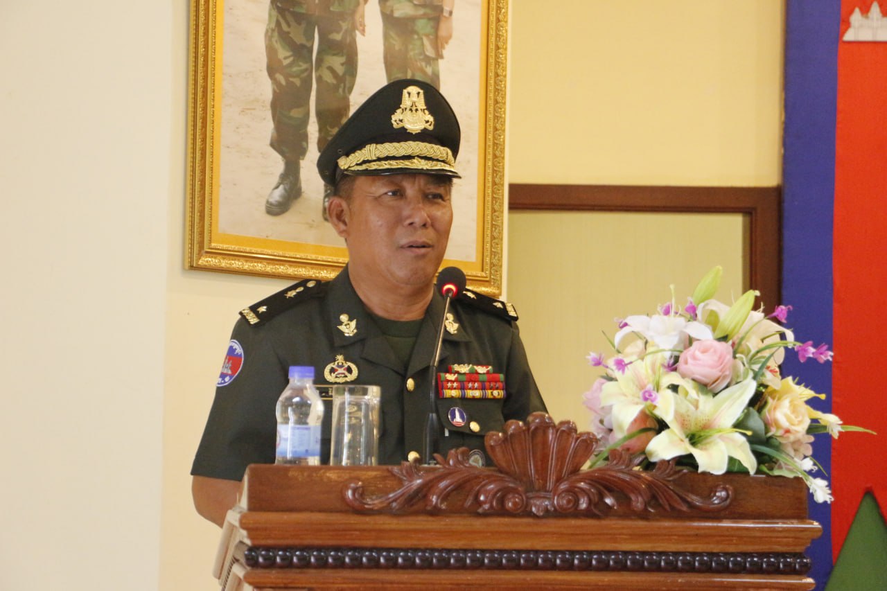 មេបញ្ជាការ តំបន់ប្រតិបត្តិការសឹករងកណ្តាល ផ្សព្វផ្សាយអប់រំចិត្តសាស្រ្ត និងផែនការការងារ ដល់នាយ-ពលទាហាន របស់អង្គភាព