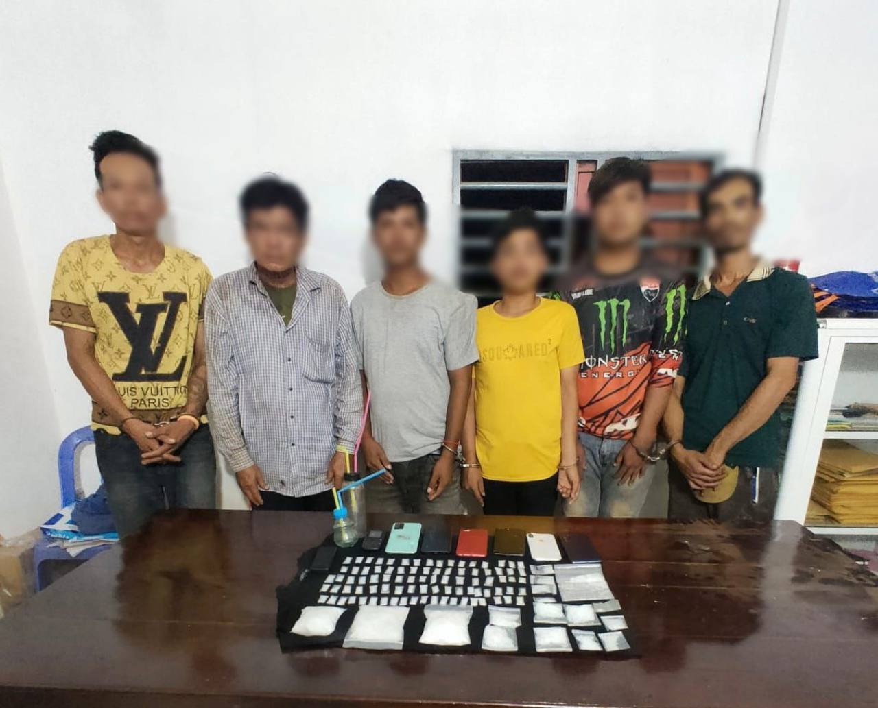 ជនសង្ស័យ ១៥នាក់ត្រូវបានឃាត់ខ្លួន ក្នុងប្រតិបត្តិការ បង្ក្រាបបទល្មើសគ្រឿងញៀនទូទាំងប្រទេសចំនួន ៩ករណី ថ្ងៃទី២៦ខែកក្កដា