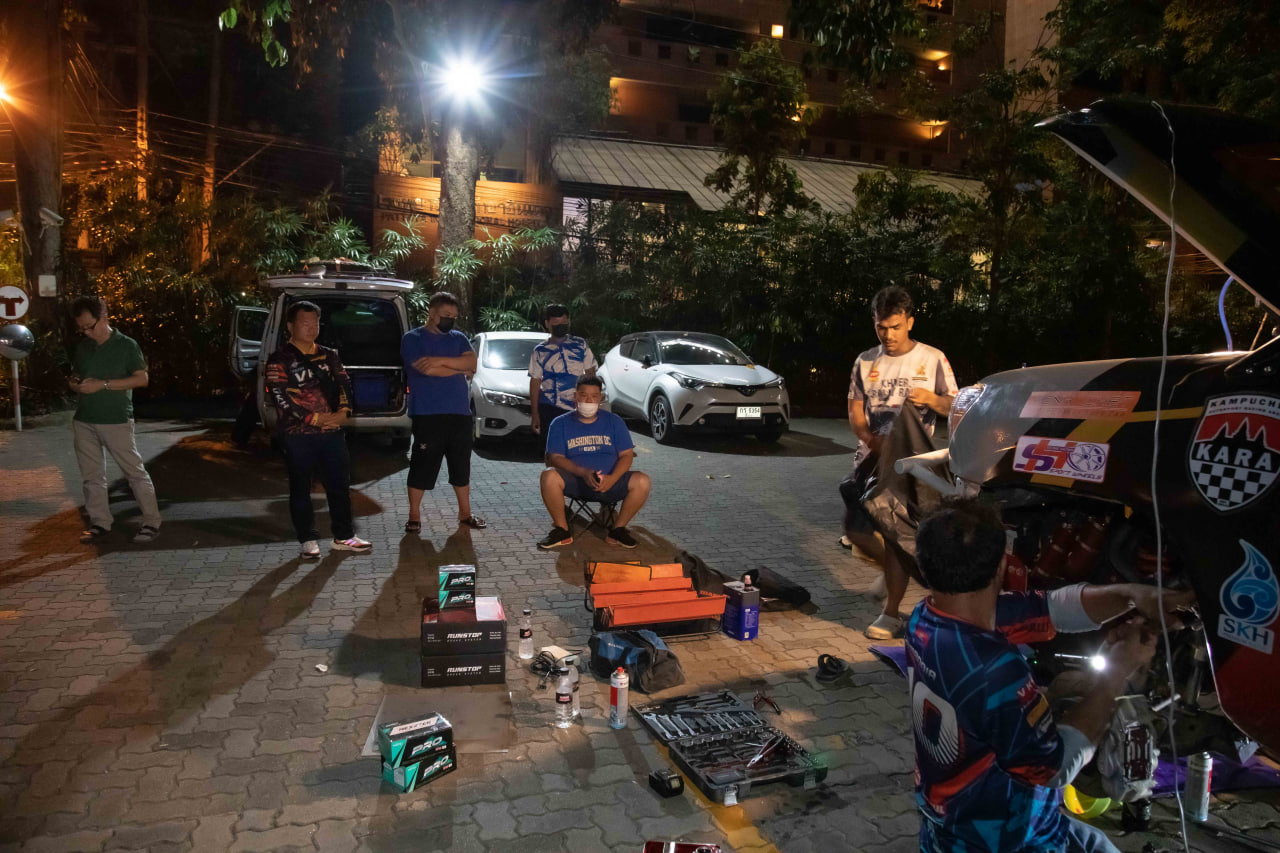 ក្រុមរថយន្ត Rally កម្ពុជា ទទួលបានលេខកាន់ល្អ សម្រាប់ដំណាក់កាលទី២
