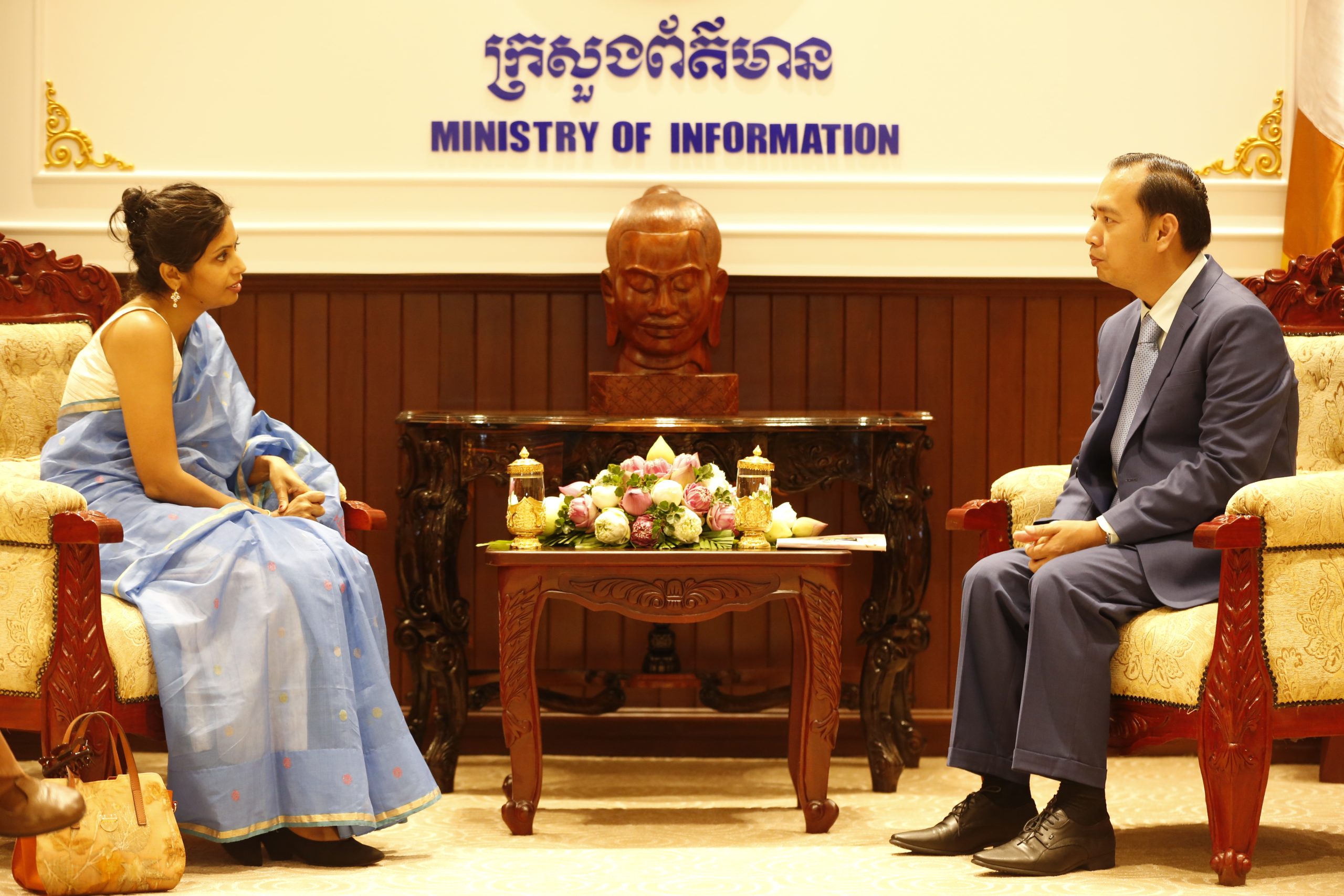 កម្ពុជា-ឥណ្ឌាពង្រឹងកិច្ចសហប្រតិបត្តិការផ្សព្វផ្សាយ និងបណ្តុះបណ្តាលធនធាន មនុស្សក្នុងវិស័យព័ត៌មាន