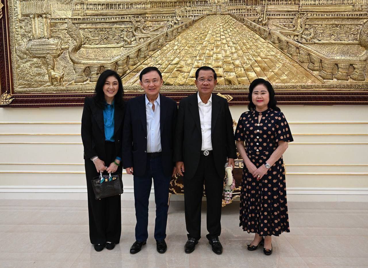 អតីតនាយករដ្ឋមន្ត្រីកម្ពុជា អបអរសាទរចំពោះ ឯកឧត្តម ថាក់ស៊ីន ស៊ីណាវ៉ាត្រា ដែលត្រូវបានព្រះមហាក្សត្រថៃ បន្ធូរបន្ថយទោស