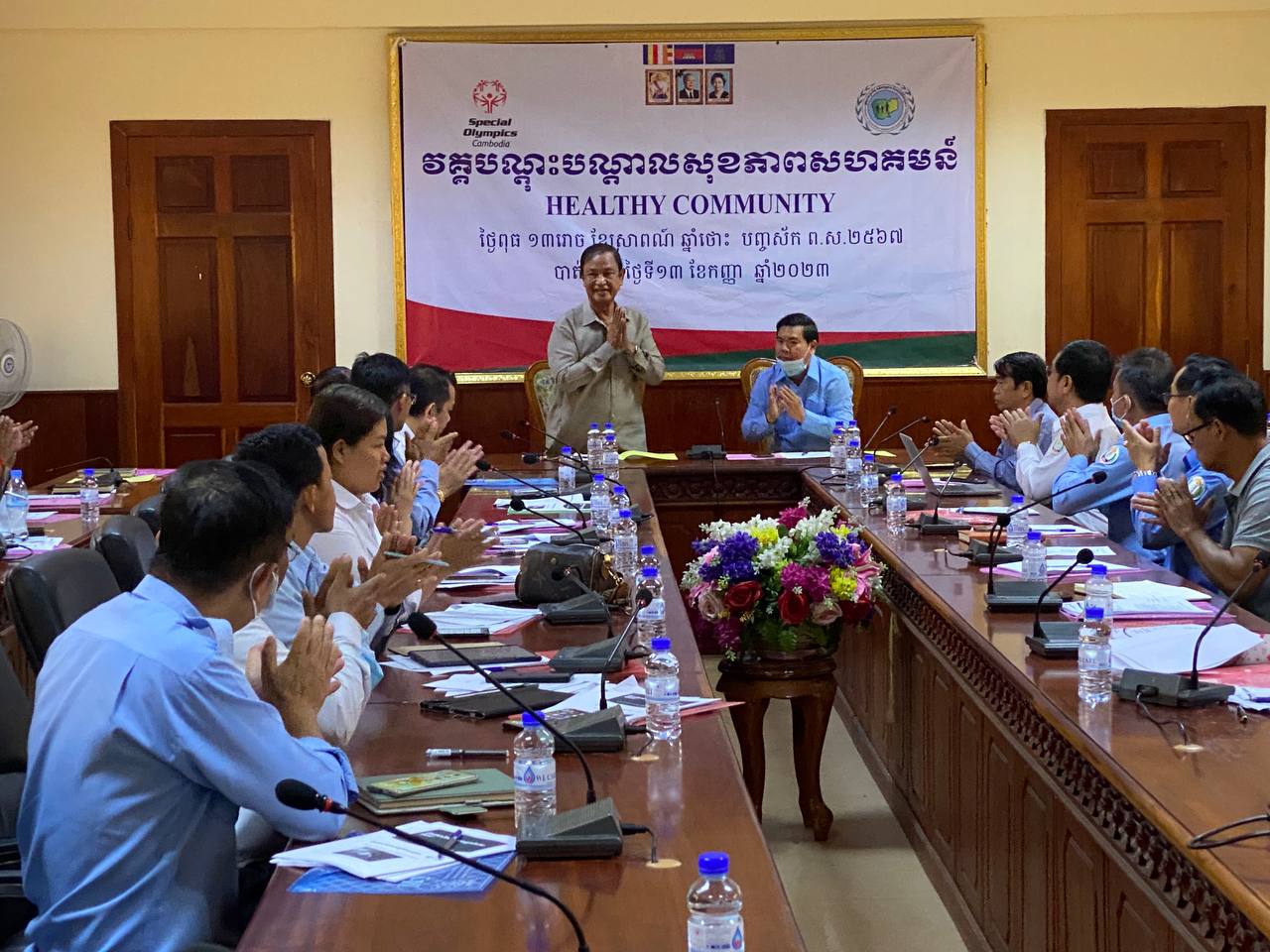 លោក ឃ្លាំង ចន្ធូ ៖ វគ្គបណ្តុះបណ្តាលអប់រំសុខភាព សហគមន៍សម្រាប់ជនខ្សោយសតិញ្ញា
