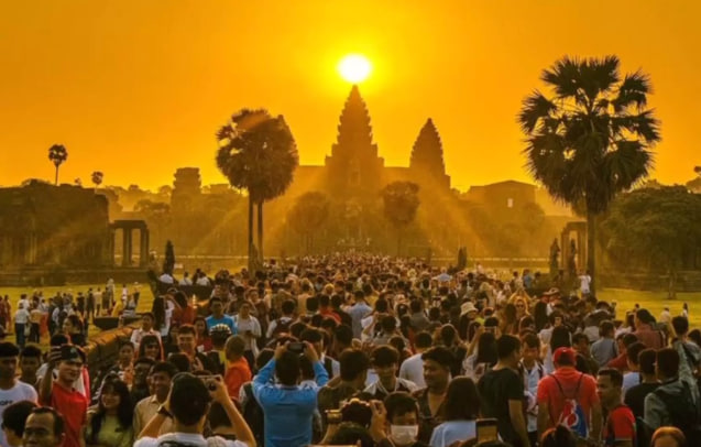 ព្រឹត្តិការណ៍សមរាត្រីរដូវវស្សា ឬព្រះអាទិត្យរះនៅចំកំពូលកណ្ដាលប្រាសាទអង្គរ នារដូវវស្សា នឹងកើតទ្បើងចំថ្ងៃទី២២ កញ្ញា ២០២៣នេះ ចាប់ពីម៉ោង៦ព្រឹកតទៅ