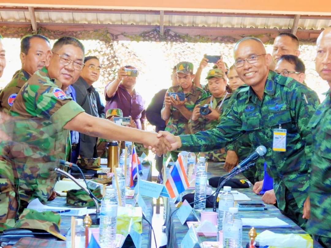 កម្ពុជា មិនឯកភាពចំពោះសំណូមពរថៃ ដែលសុំដើរល្បាតលើផ្លូវរួមជាមួយកម្ពុជា ហើយបោះបង់ចោលផ្លូវរបស់ខ្លួនធ្លាប់ដើរកន្លងមកនោះ