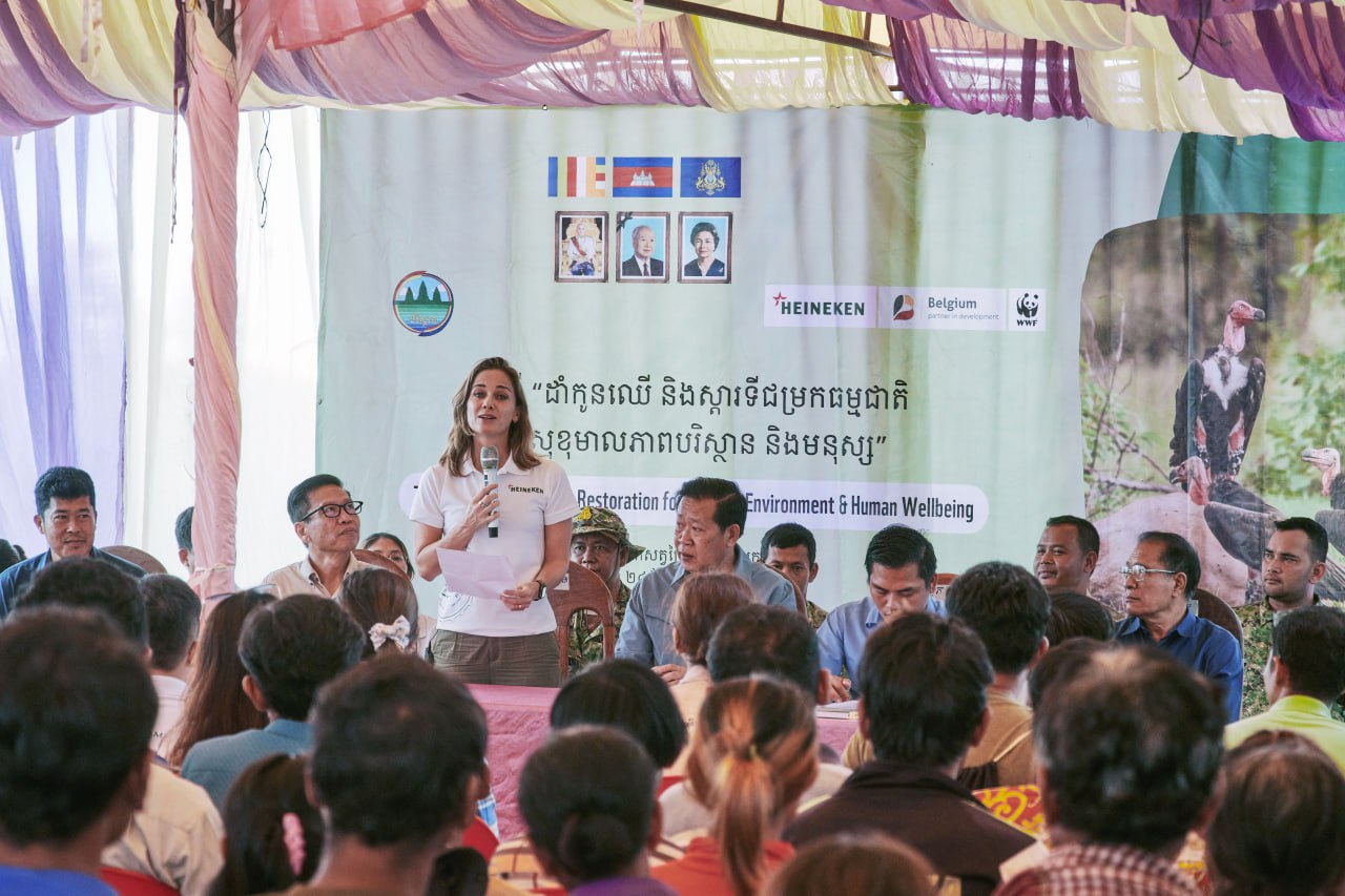 ក្រុមហ៊ុនហ៊ិននីគែនបង្កើតយុទ្ធនាការ «ពិភពលោករួមគ្នា» ដើម្បីប្រមូលផ្តុំសហគមន៍ និងការដាំដើមឈើទៅតំបន់អេកូទេសចរណ៍ និងតំបន់អភិរក្សតាមសហគមន៍នៅខេត្តក្រចេះ