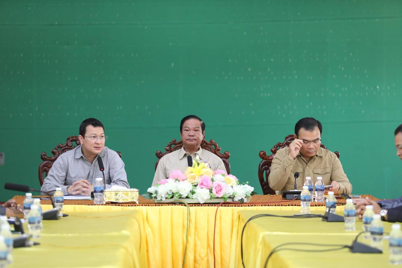 គណៈកម្មាធិការជាតិគ្រប់គ្រងគ្រោះមហន្តរាយ និងក្រសួងពាក់ព័ន្ធ ប្រជុំពិនិត្យមើលស្ថានភាពទឹកជំនន់ខេត្តពោធិ៍សាត់