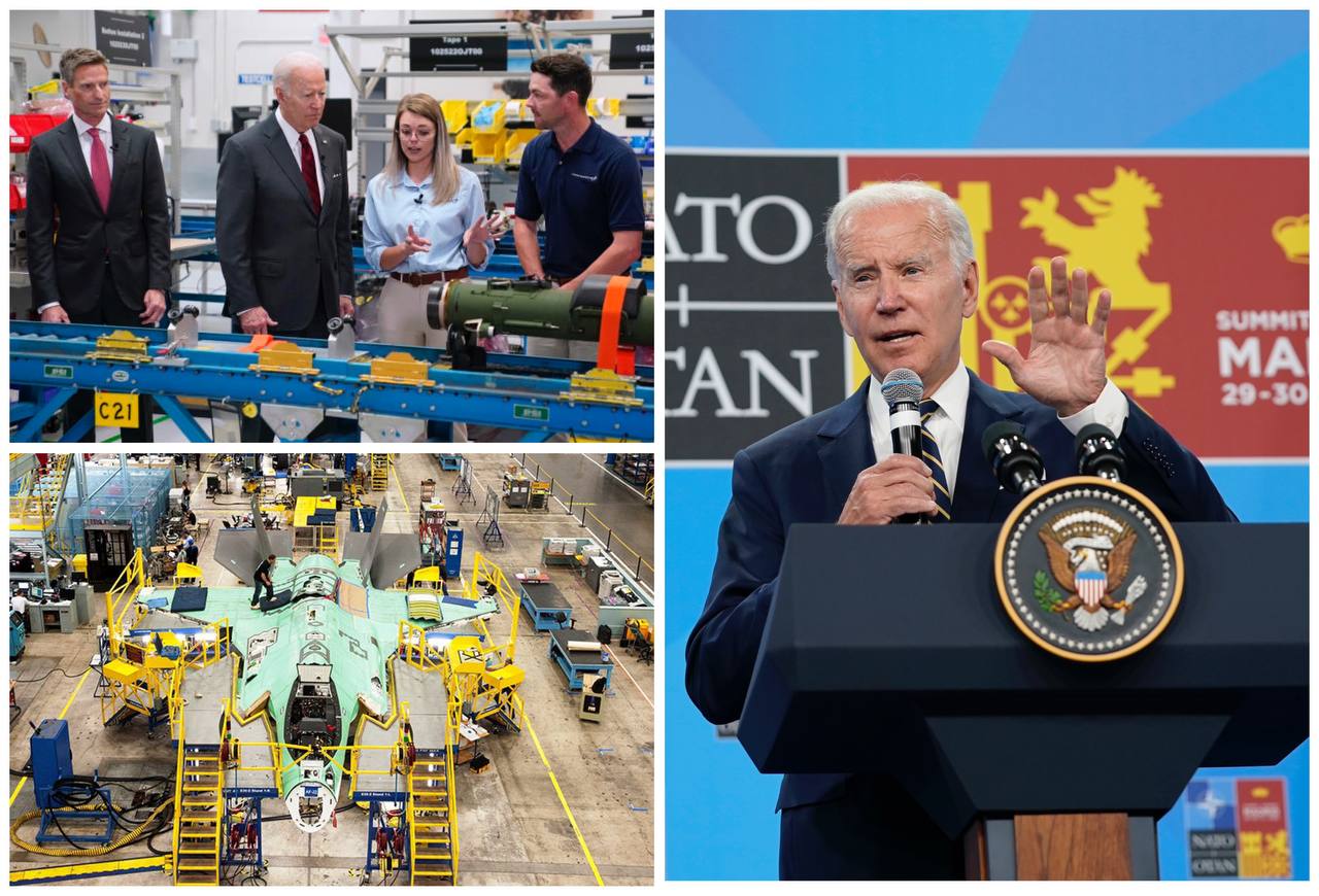 ពេញមួយអាជីពរបស់គាត់ លោក Biden បម្រើការនៅក្នុងបរិយាកាសនយោបាយដែលជំរុញសន្ទុះឧស្សាហកម្មយោធា
