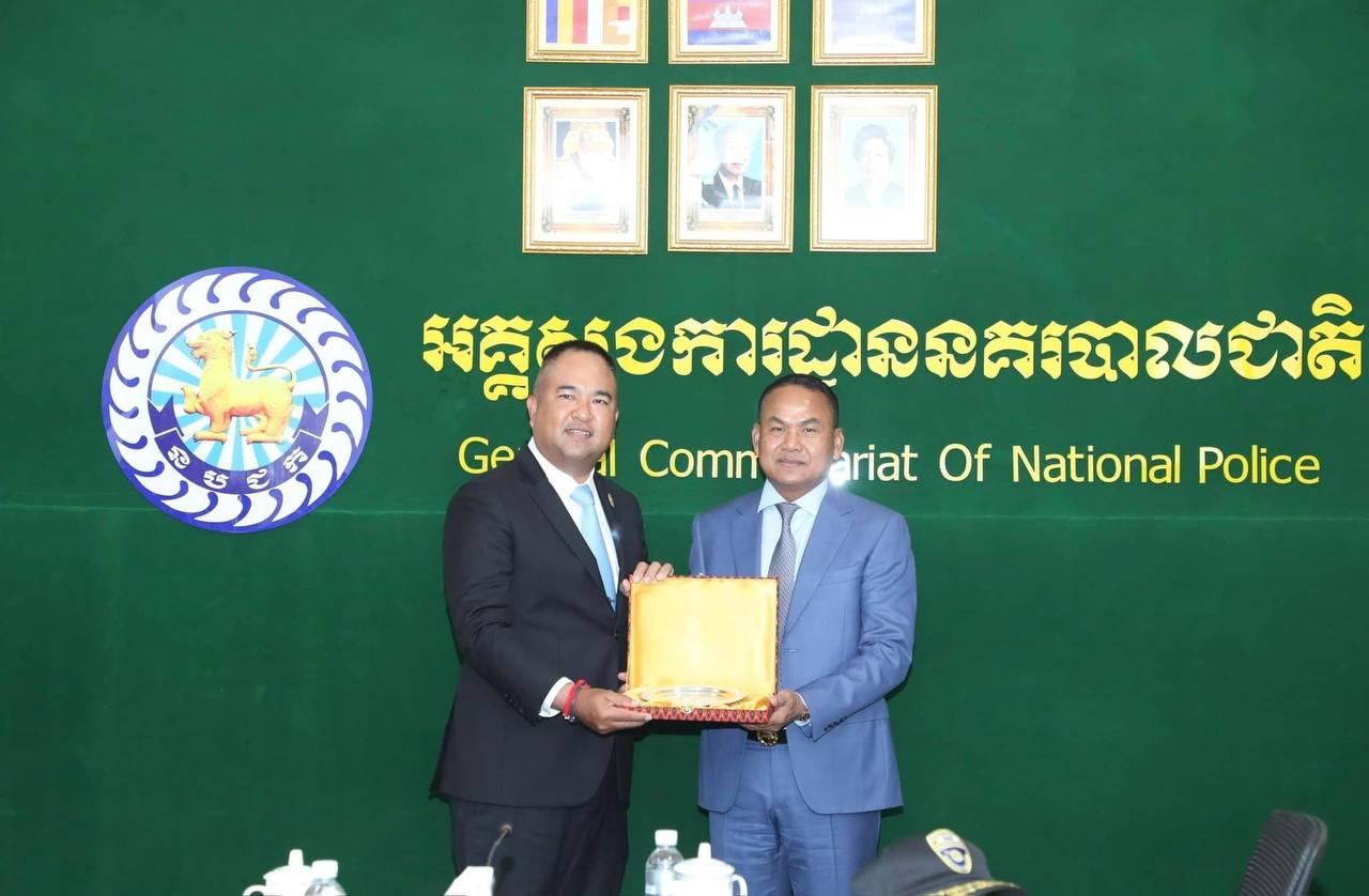 អគ្គស្នងការដ្ឋាននគរបាលជាតិ និងនាយកដ្ឋានកណ្តាលអន្តោប្រវេសន៍ថៃ បន្តបង្កើនកិច្ចសហប្រតិបត្តិការ ដើម្បីទប់ស្កាត់បទល្មើ សឆ្លង ដែនគ្រប់ប្រភេទ