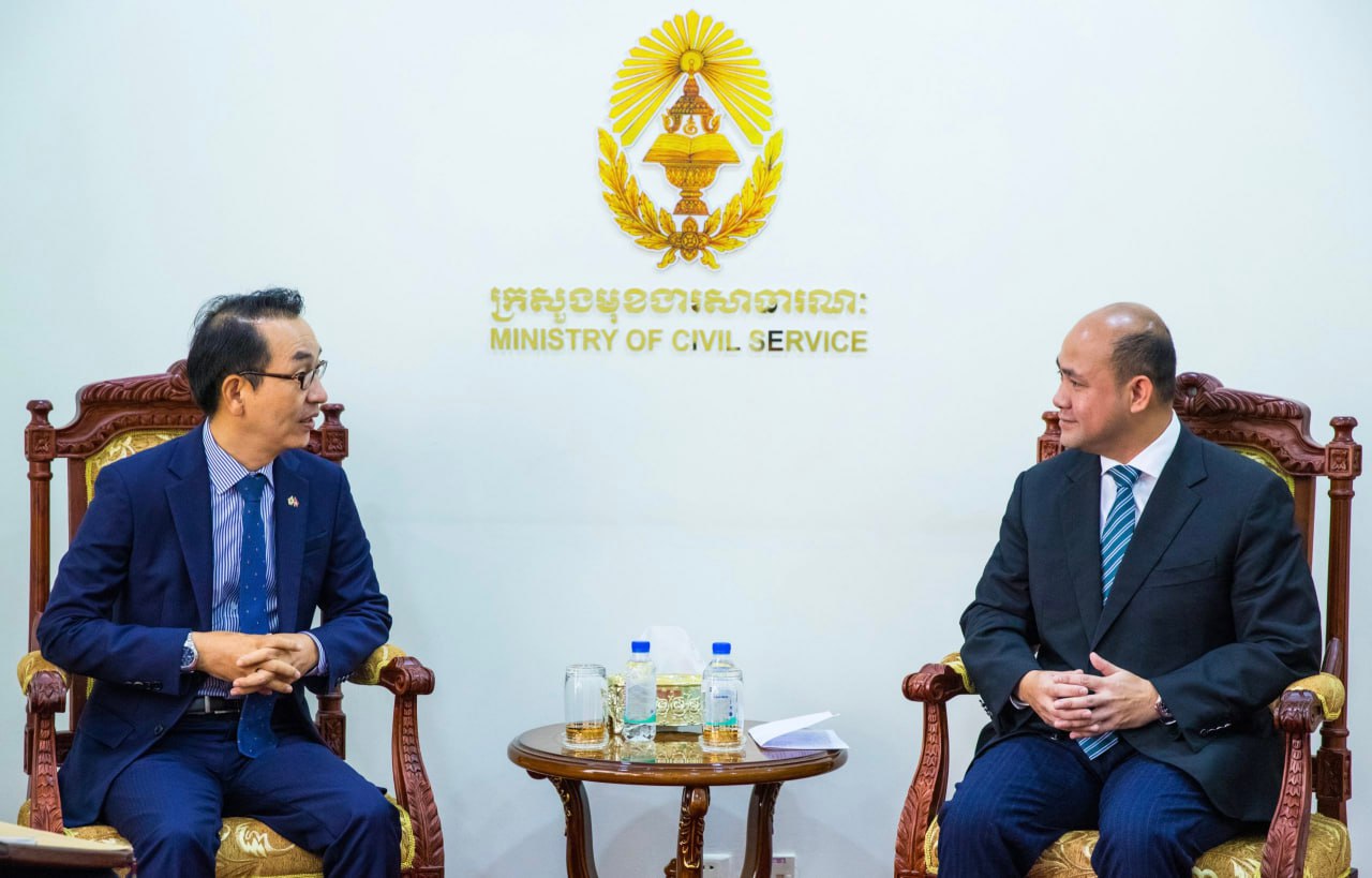 រដ្ឋមន្ត្រីក្រសួងមុខងារសាធារណៈ ស្វាគមន៍ចំពោះកិច្ចសហការនានាជាមួយសាធារណរដ្ឋកូរ៉េ ពិសេសការបន្តគាំទ្រ និងសហការលើគម្រោងអភិវឌ្ឍក្នុងវិស័យមុខងារសាធារណៈ