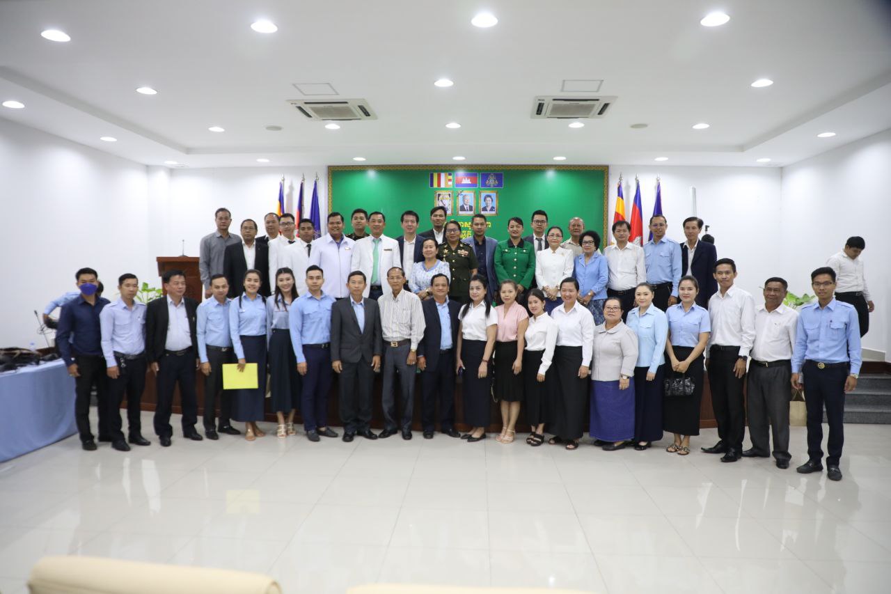 លោកជំទាវ វង់ មយូរា ៖ ការផ្សព្វផ្សាយអំពីបញ្ហាសុខភាព ជាការចូលរួមចំណែកយ៉ាងសំខាន់ ក្នុងការលើកកម្ពស់សុខុមាលភាពមន្ត្រីរាជការក្រសួងអធិការកិច្ច