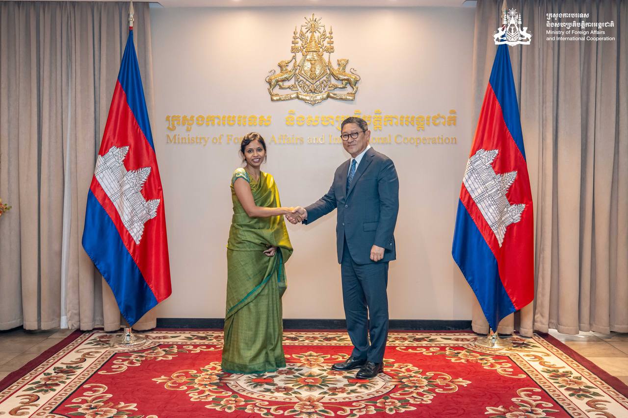 កម្ពុជា-ឥណ្ឌា ប្តេជ្ញាចិត្តក្នុងការពង្រឹងបន្ថែមទៀតនូវចំណងមិត្តភាព និងធ្វើ ឱ្យកាន់តែស៊ីជម្រៅនូវកិច្ចសហប្រតិបត្តិការលើវិស័យផ្សេងៗ