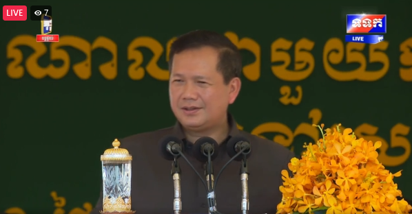 សម្តេចធិបតី ហ៊ុន ម៉ាណែត សំណេះសំណាលជាមួយបងប្អូនកម្មករ និយោជិត ចំនួន ១៥១៨៤នាក់