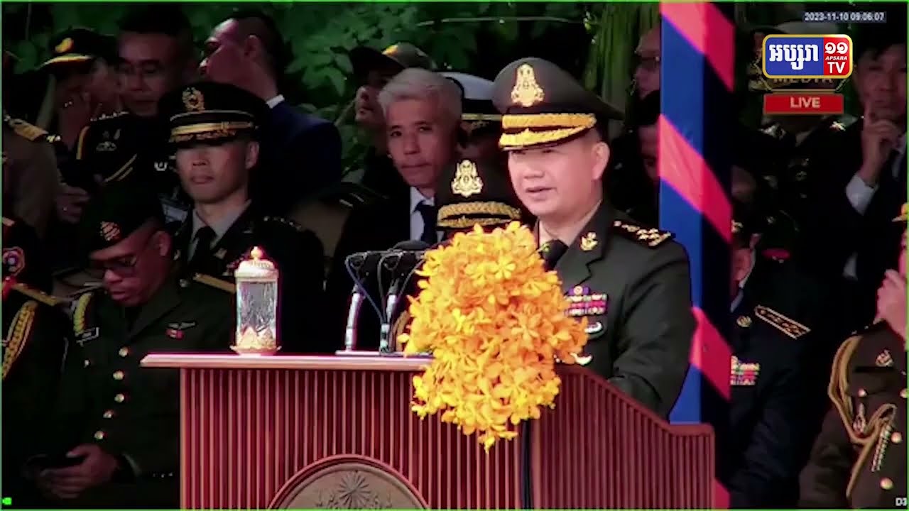សម្តេចធិបតី ហ៊ុន ម៉ាណែត ជំរុញការពង្រឹងទំនើបកម្មហ្វឹកហ្វឺនយោធា (Video Inside)