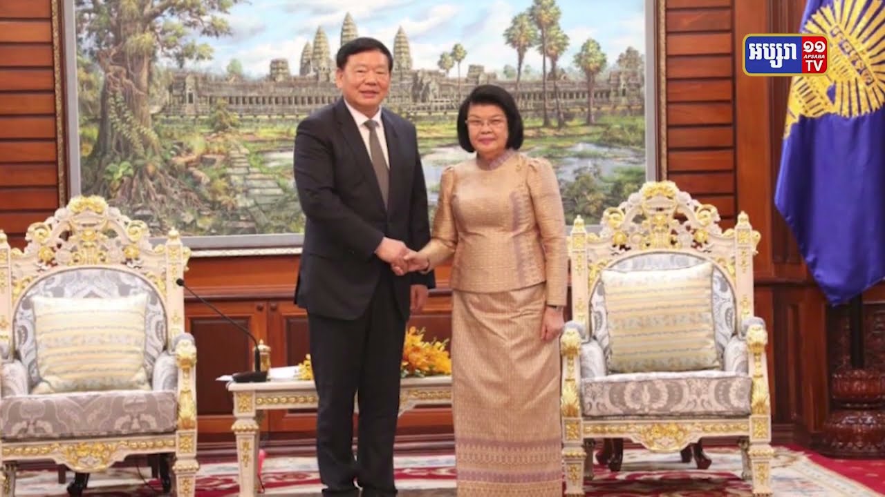 កម្ពុជានិងចិនពង្រឹងកិច្ចសហប្រតិបត្តិការរដ្ឋសភា (Video Inside)