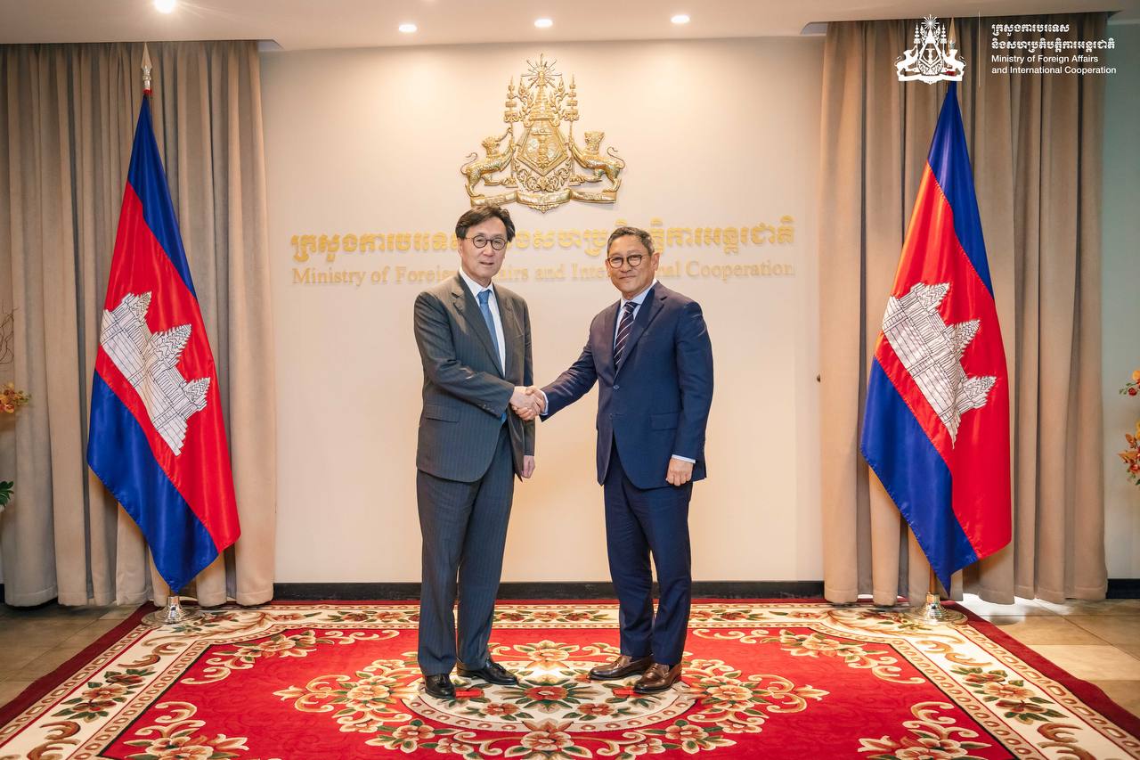 កម្ពុជា និងសាធារណរដ្ឋកូរ៉េ ពង្រឹងទំនាក់ទំនងទ្វេភាគី កាន់តែ ខ្លាំង ឡើង ដើម្បីឈានទៅកាន់កម្រិតថ្មីមួយទៀត