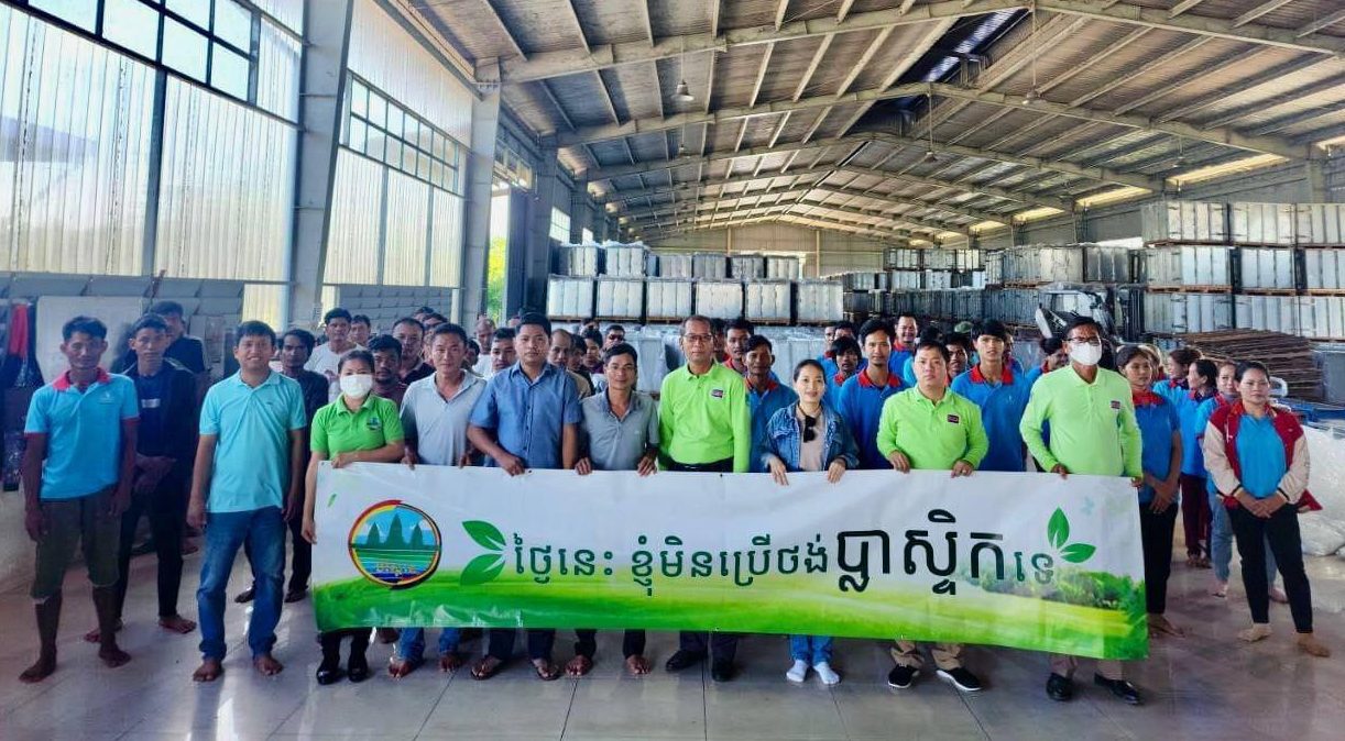 យុទ្ធនាការកាត់បន្ថយប្រើប្រាស់ប្លាស្ទិក គិតមកដល់ ថ្ងៃទី០៨ ខែវិច្ឆិកា មានអ្នកចូលរួមសរុបជាង ២លាន៦សែននាក់