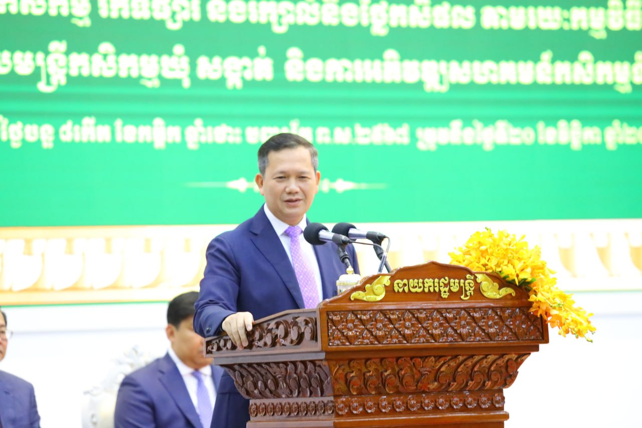 សម្តេចធិបតី ហ៊ុន ម៉ាណែត៖ ការធ្វើទំនើបកម្មវិស័យកសិកម្មកម្ពុជា ឱ្យក្លាយជាកសិកម្មតាមបែបឧស្សាហកម្ម ដែលមានស្តង់ដារខ្ពស់ អាស្រ័យលើតួអង្គចំនួនបី
