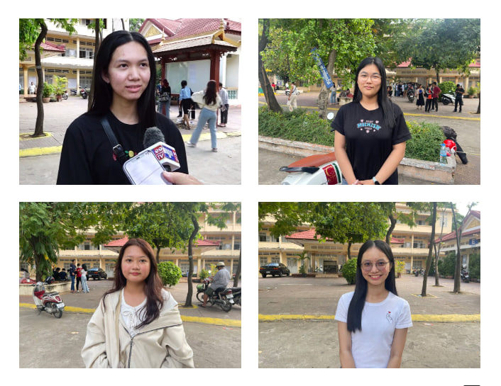 សិស្សនិទ្ទេស Aបង្ហាញគន្លឹះរៀនដើម្បីប្រឡងទទួលបានពិន្ទុល្អ និងផ្តាំឱ្យសិស្សជំនាន់ក្រោយខិតខំរៀនសូត្រកុំភ្លេចខ្លួន