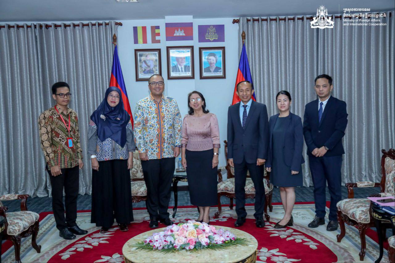 កម្ពុជា-ឥណ្ឌូណេស៊ី ឯកភាពបន្តពង្រឹង និងពង្រីកកិច្ចសហប្រតិបត្តិការលើវិស័យសំខាន់ៗជាអាទិភាព