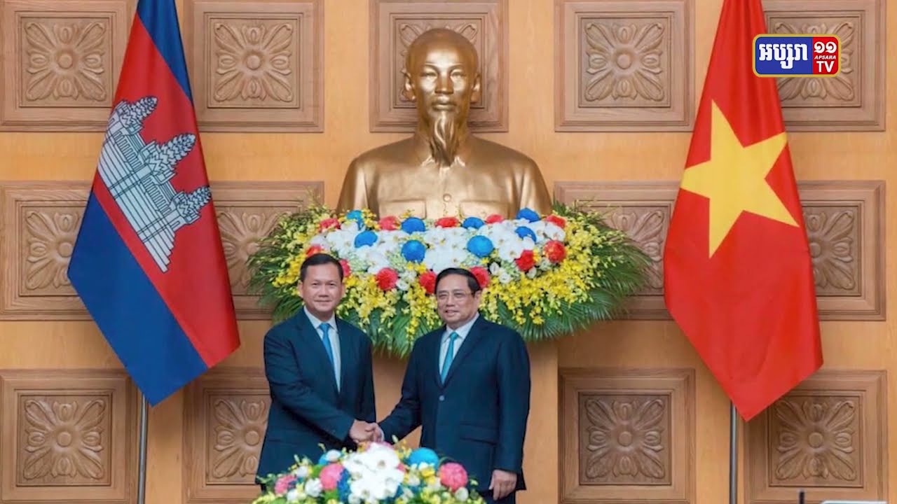 សម្តេចធិបតី ហ៊ុន ម៉ាណែត កំពុងបំពេញទស្សនកិច្ច២ថ្ងៃលើទឹកដីវៀតណាម (Video Inside)