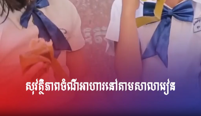 យើងបានអនុវត្តគម្រោងអាហារូបត្ថម្ភជូនទៅដល់សាលាតាំងពីឆ្នាំ២០១០ មក