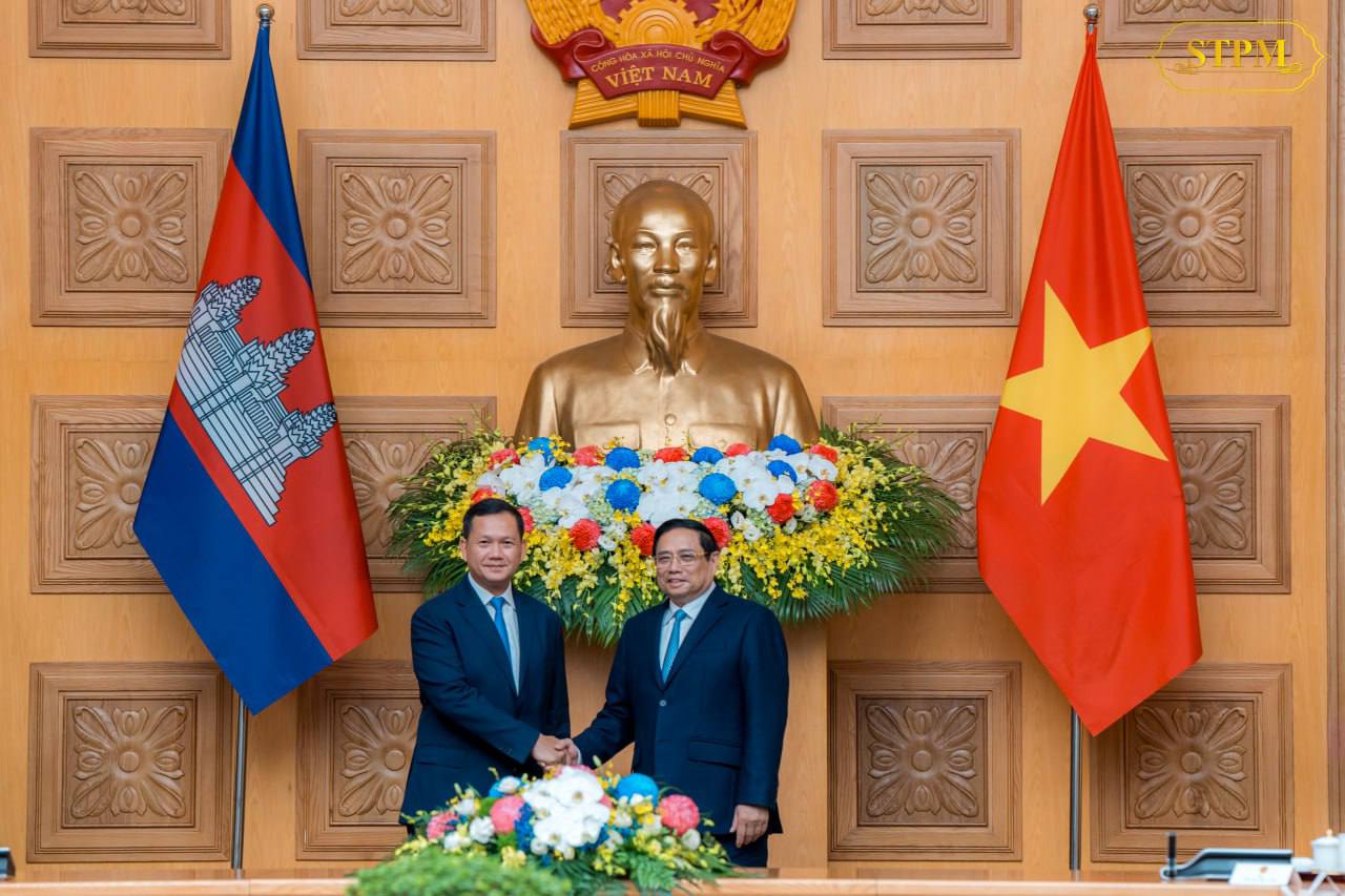 ការពង្រឹង និងពង្រីកកិច្ចសហប្រតិបត្តិការលើគ្រប់វិស័យ ជាប្រធាន បទ សំខាន់ ក្នុងកិច្ចពិភាក្សារបស់នាយករដ្ឋមន្រ្តីកម្ពុជា – វៀតណាម