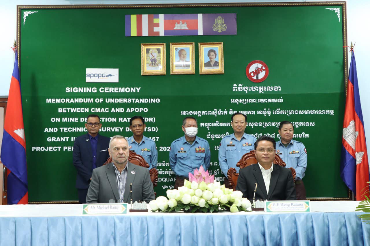 ស៊ីម៉ាក់ ទទួលថវិកាជិត៤០ម៉ឺនដុល្លារពីអង្គការ APPO អនុវត្តគម្រោងសមាហរណកម្មកណ្តុរហិតមីន
