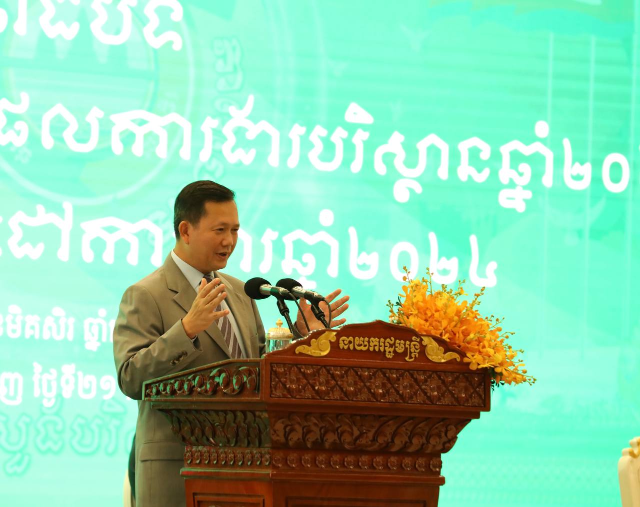រាជរដ្ឋាភិបាល បានធ្វើកិច្ចការ ៣ ក្នុងរយៈពេលជាង ៣ខែមកនេះ ដើម្បីចីរភាពបរិស្ថាន