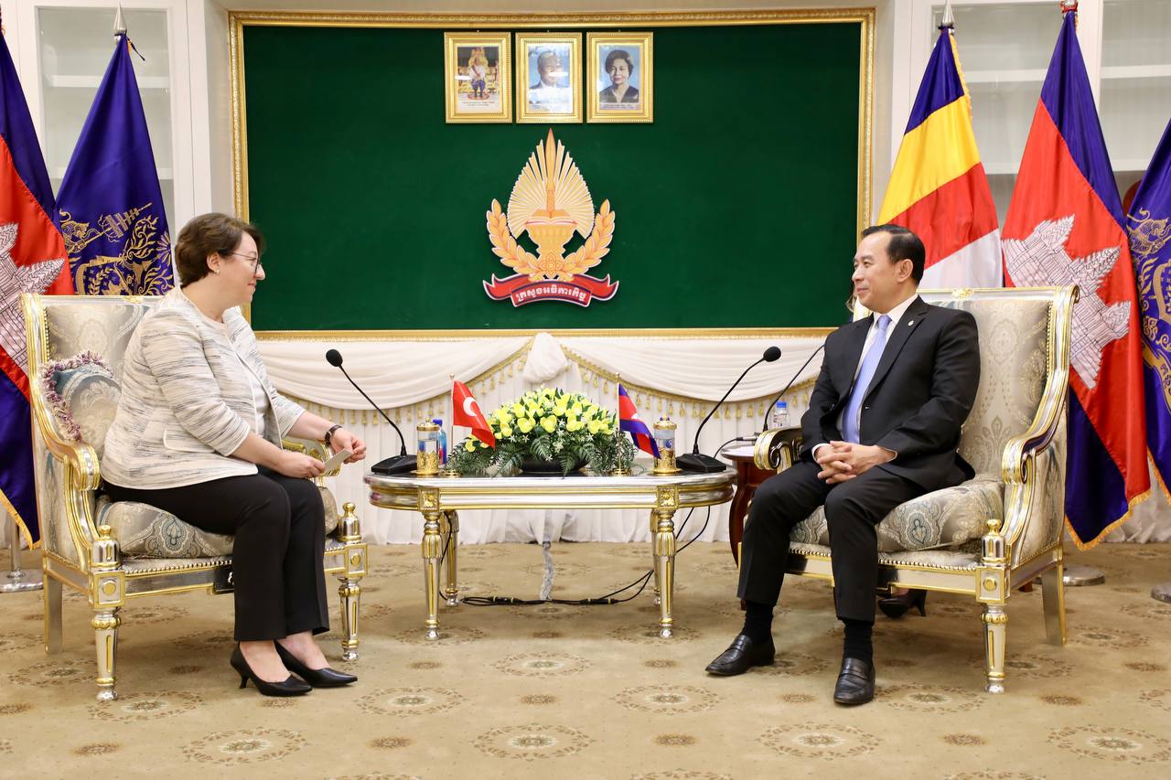 ប្រទេសកម្ពុជា និងតួកគី មានទំនាក់ទំនងការទូតតាំងពីឆ្នាំ១៩៥៩ មកម្លេះ និងកិច្ចសហប្រតិបត្តិការដ៏ល្អប្រសើរលើគ្រប់វិស័យ