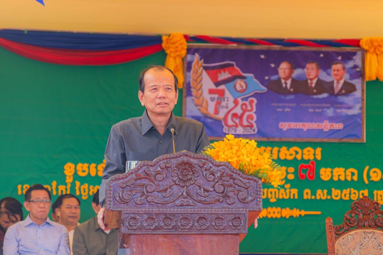 ឯកឧត្តម ជា វ៉ាន់ដេត និងប្រជាពលរដ្ឋក្នុងខេត្តតាកែវ ចូលរួមប្រារព្ធខួបអនុស្សាវរីយ៍លើកទី៤៥ ទិវាជ័យជំនះ ៧មករា
