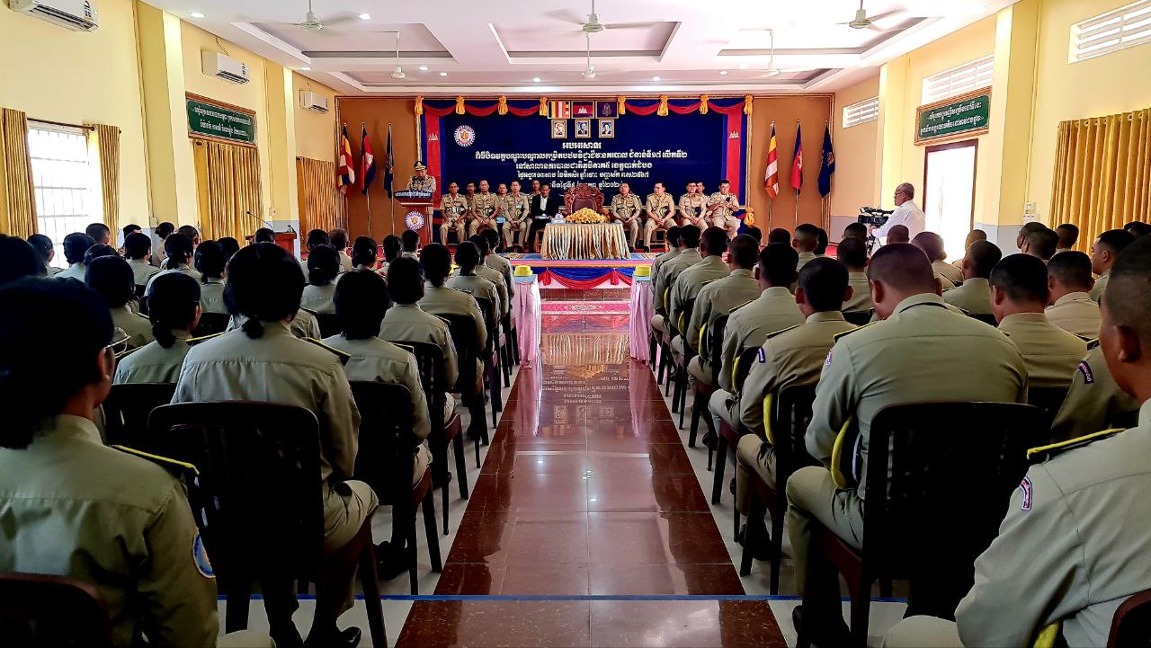 ការងារអប់រំបណ្តុះបណ្តាលកំណែទម្រង់លើកងកម្លាំង គឺជាការធ្វើ ទំនើប កម្ម ដើម្បីពង្រឹងសមត្ថភាពវិជ្ជាជីវៈនៃកងកម្លាំងនគរ បាល ជាតិ